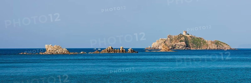 Islands of Scoglio and Isolotto dello Sparviero off Punta Ala