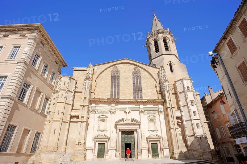 Gothic Cathedral of Saint-Siffrein or Carpentras Cathedral