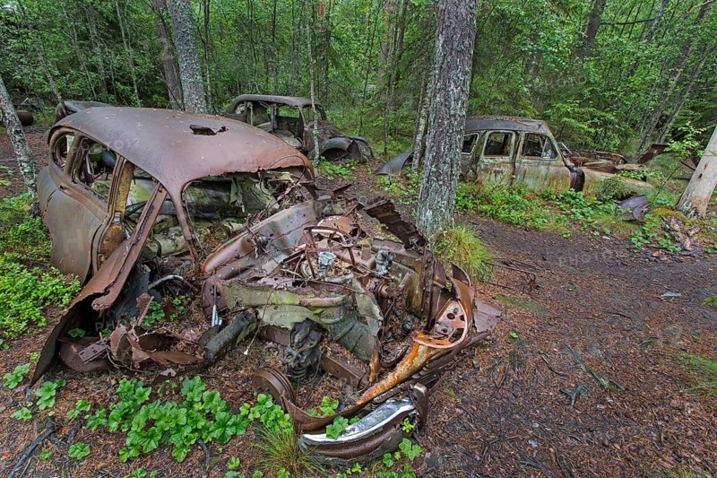 Kyrko mosse scrapyard