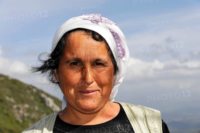Portrait of a Turkish woman in Akyaka