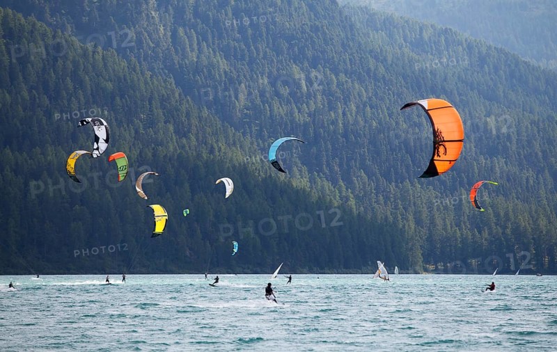 Kitesurfers
