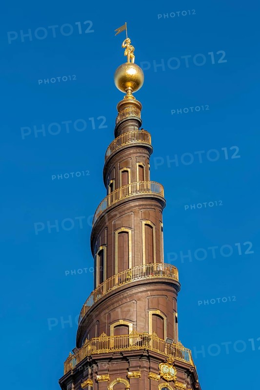 The spire of Our Saviour's Church