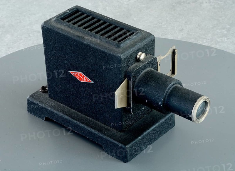 Old slide projector in the School museum