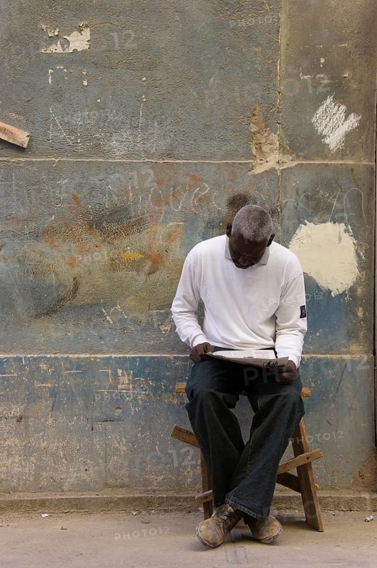 Man reading