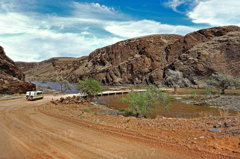Bridge over the Kuiseb Canyon