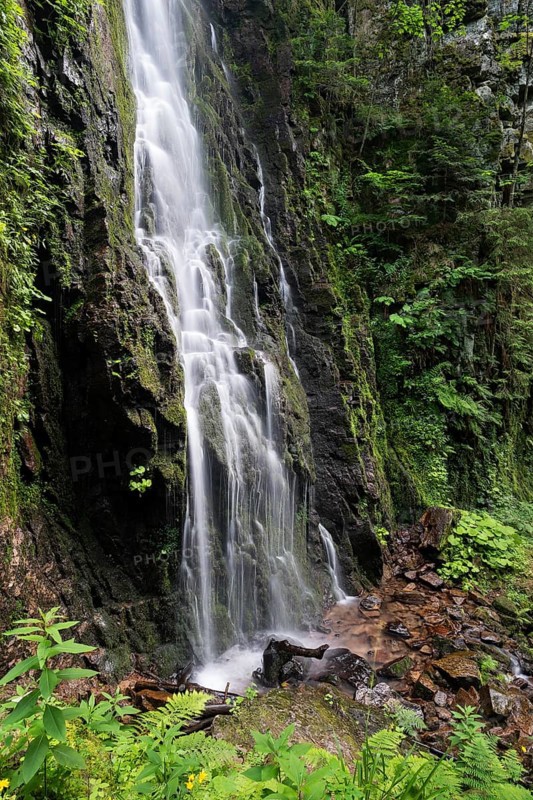 Burgbach Waterfall