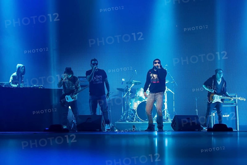 The German rapper Sido performing live at 'Energy Stars For Free' at Hallenstadion Oerlikon