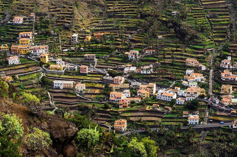Houses in the valley