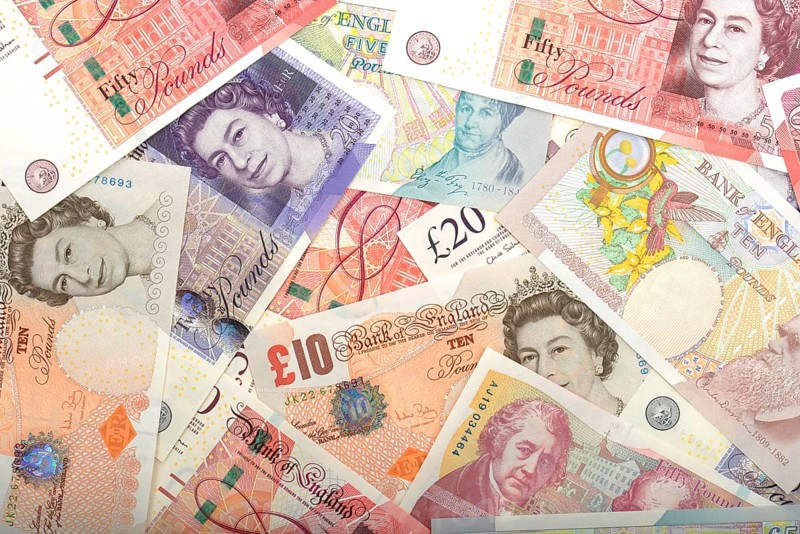 Various banknotes