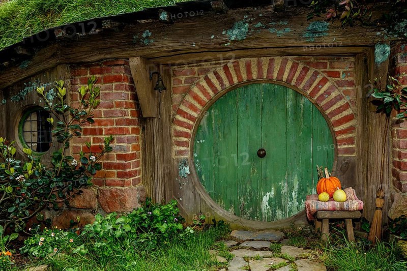 Hobbit-hole in Hobbiton