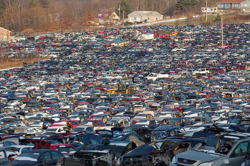 The 50-acre auto junkyard belonging to Stoystown Auto Wreckers