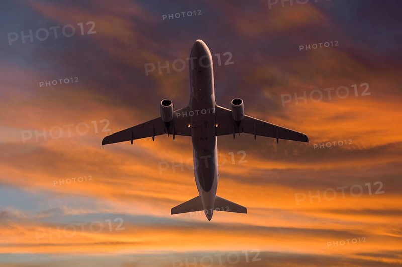 Lufthansa Airbus in flight