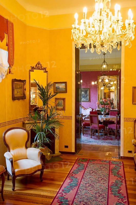 Living room of an Art Nouveau villa