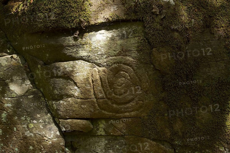 Petroglyphs in the Parque Cultural La Zarza