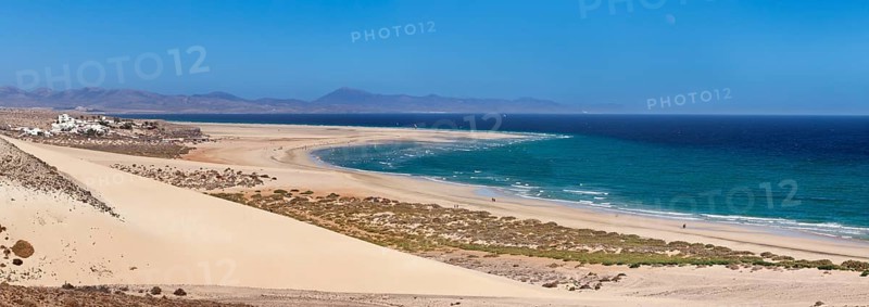 View across the dunes