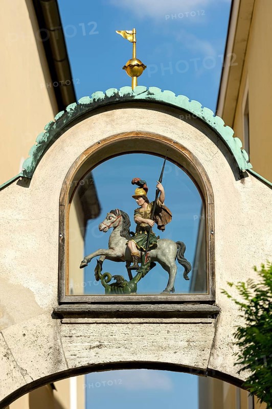 St. George slaying the Murnau dragon