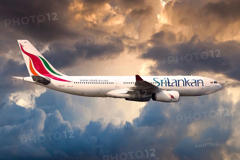 SriLankan Airlines Airbus A330-243 in flight