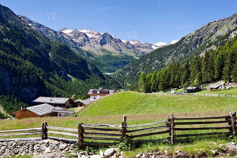 The Kornhof Stallwies farm in Martelltal valley