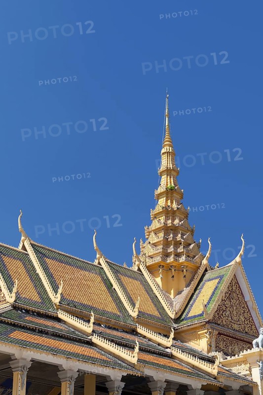 Detail of the Preah Thineang Chan Chhaya or Moonlight Pavilion