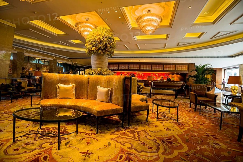 Lounge inside the Colaba Taj Mahal Palace Hotel