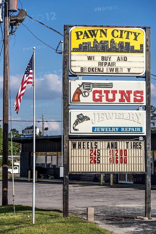 Advertising signs
