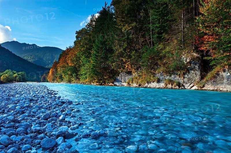 Rissbach river in Vorderriss