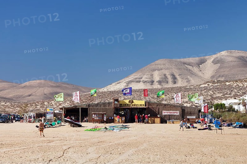 Surf school and beach bar