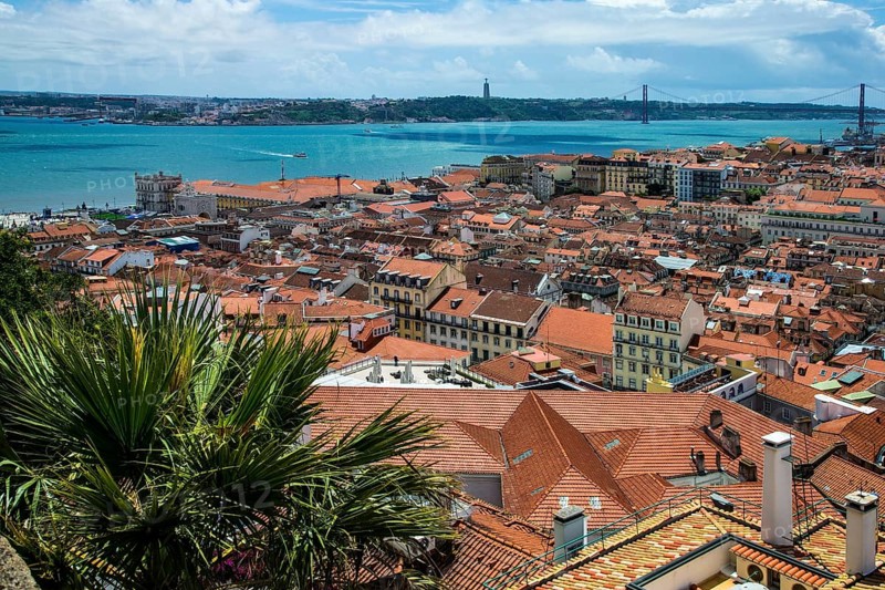 Historic centre of Lisbon and the Tagus river