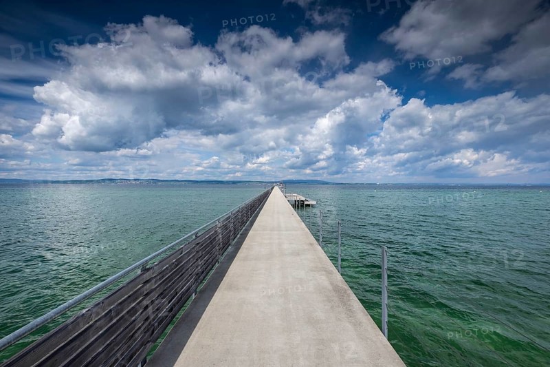 Pier on Lake Constance