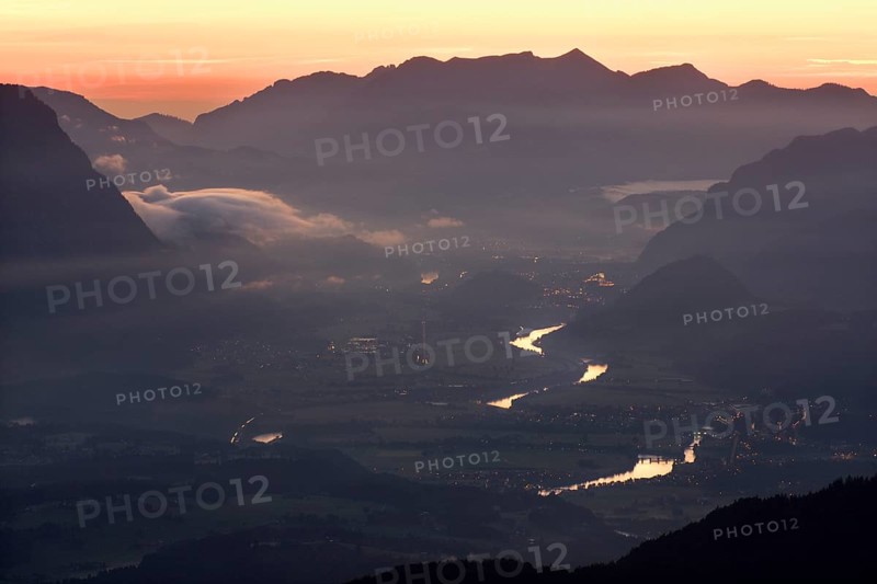 Inn Valley in the early morning