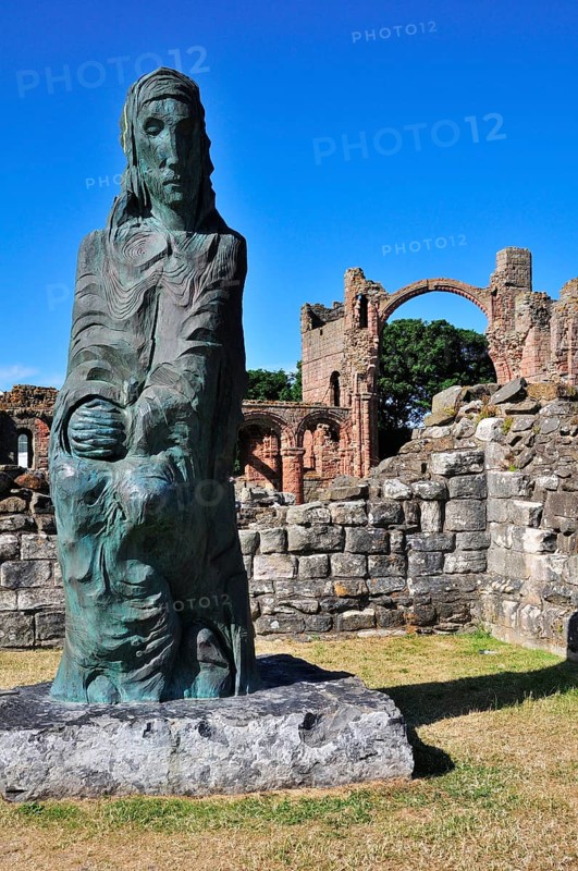 Statue of Saint Cuthbert of Lindisfarne