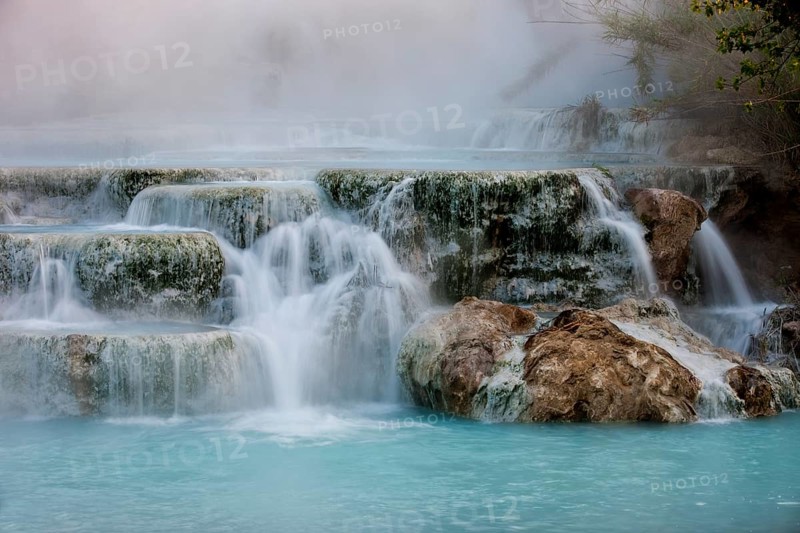 Thermal waterfalls