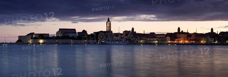 Historic centre at dusk