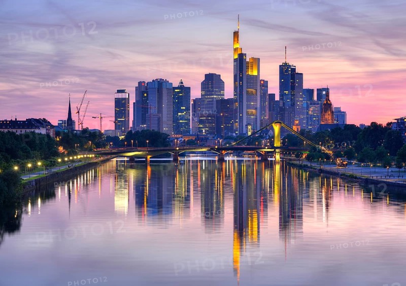 Skyline at dusk