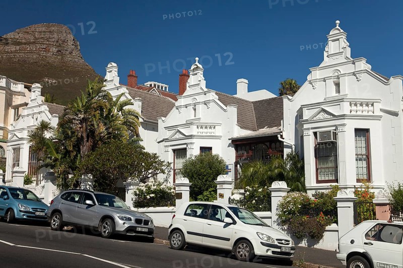 Typical architecture in the Cape Dutch style