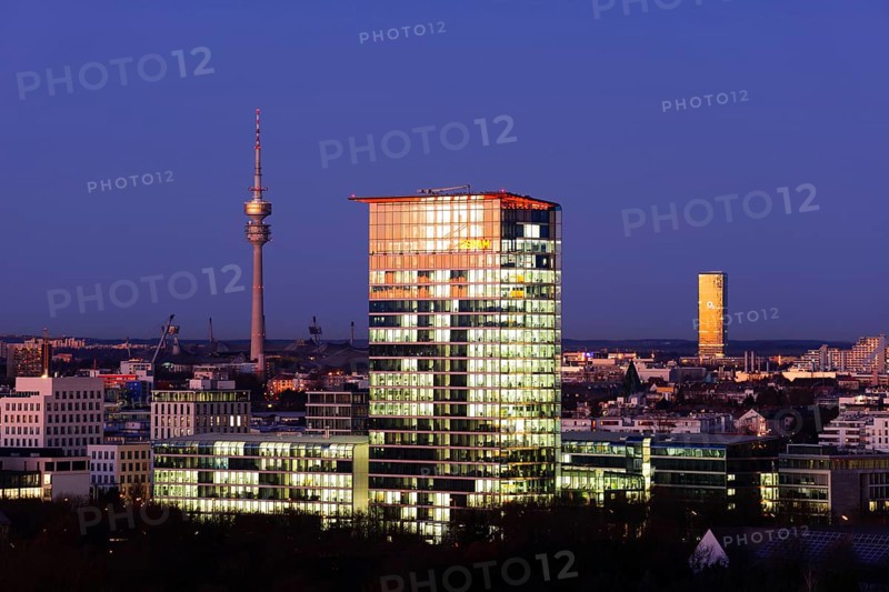 Skyline with the Olympic Tower