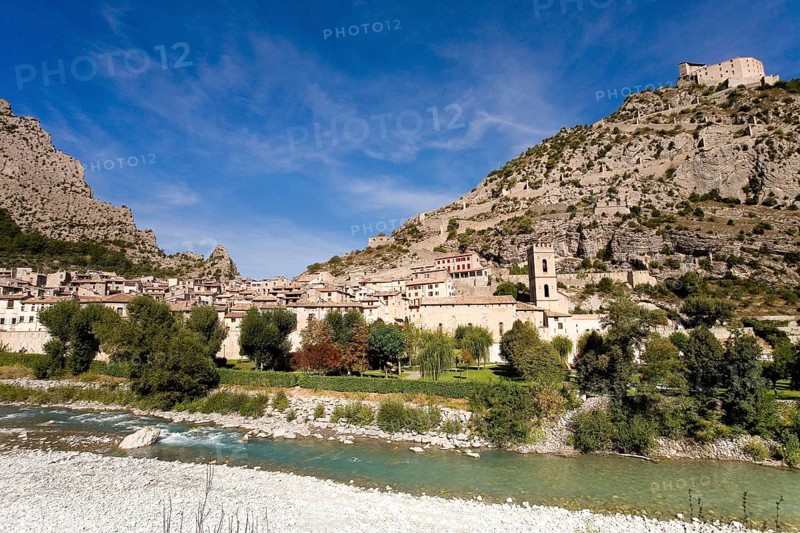 Townscape of Entrevaux