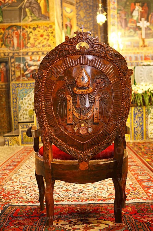 Holy Chair in Armenian Vank Cathedral