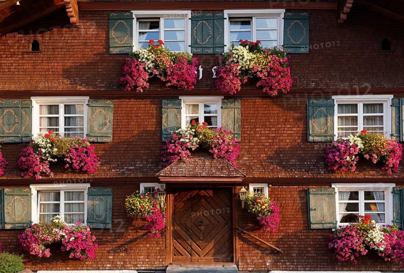 A typical Bregenz Forest house