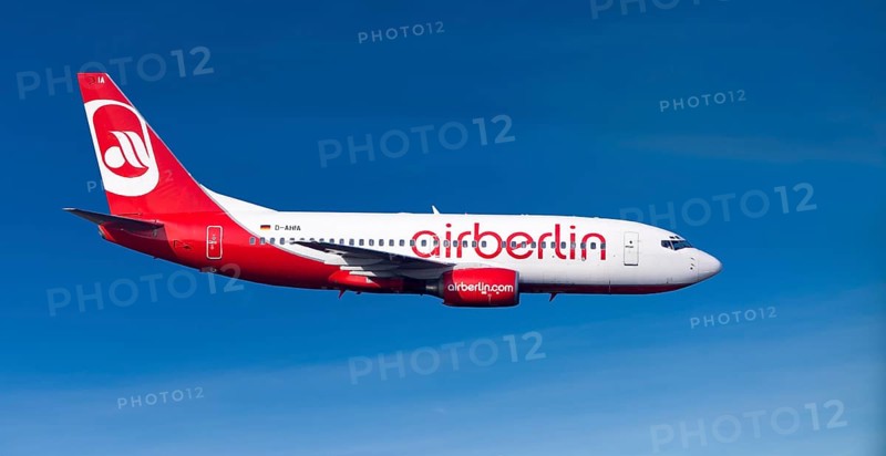 Air Berlin Boeing 737-73S in flight