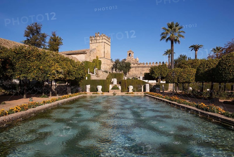 The gardens of the Alcazar de Los Reyes Cristianos