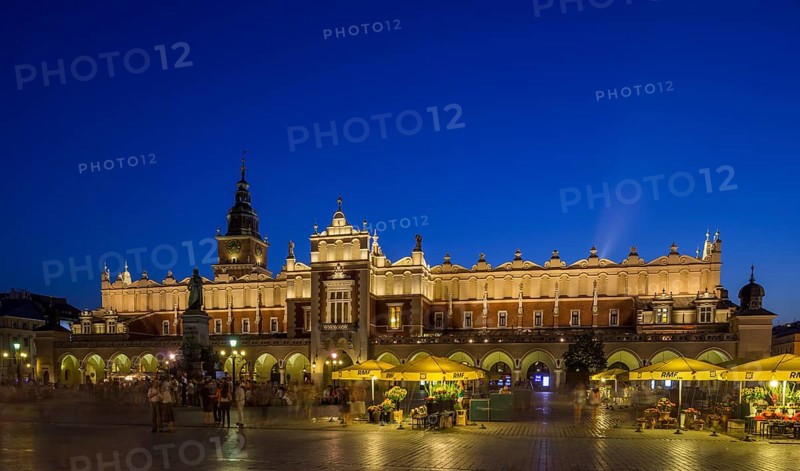 Krakow Cloth Hall and Town Hall Tower