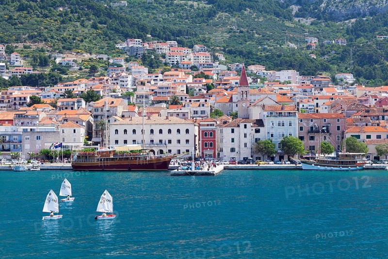 Townscape of Makarska