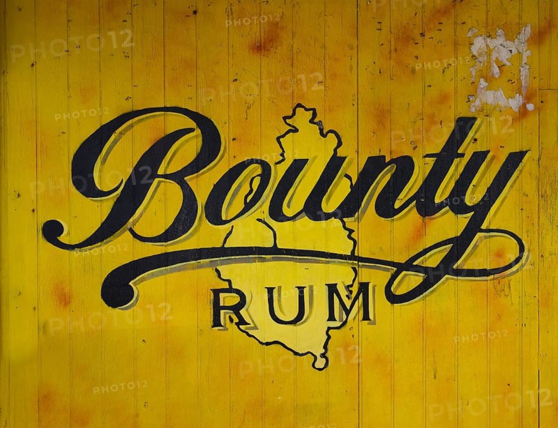Advertising for Bounty Rum