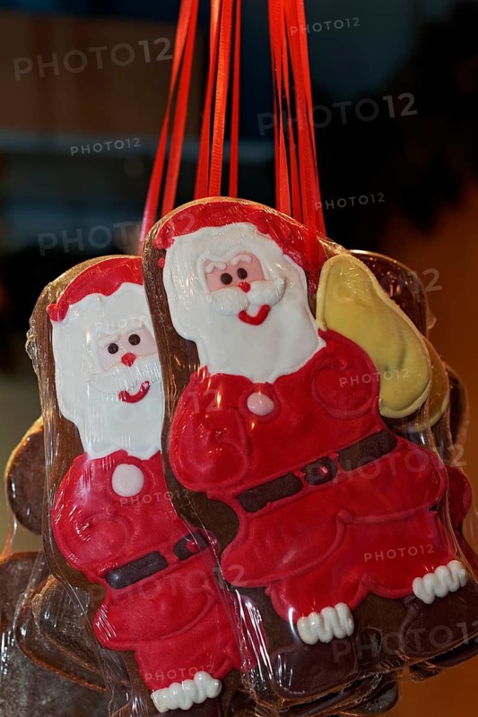 Santa Claus gingerbread men