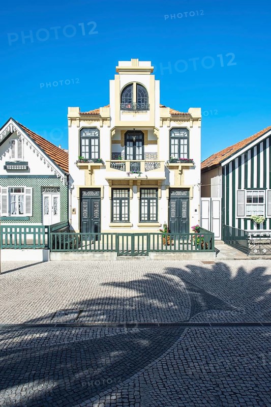 Typical colorful houses