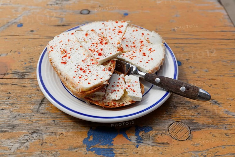 Montafoner Sauerkase cheese on bread