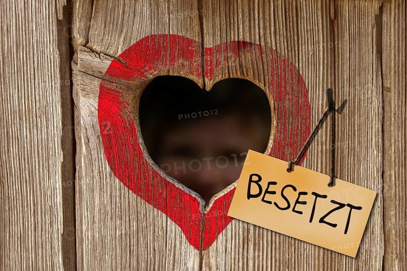 Sign 'Besetzt'