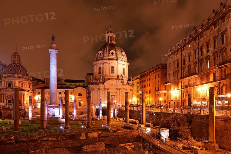 Church of Santa Maria di Loreto and Trajan's Column
