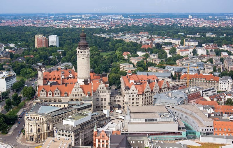 Cityscape with New City Hall